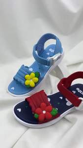 [AI20] รองเท้าแตะรัดส้น เด็กผู้หญิง KITO กีโต้ ของแท้ ลายดอกไม้ รองเท้าเด็ก แฟชั่น (พร้อมส่ง มีปลายทาง)