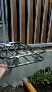 STAINLESS TOPLOAD FOR MOTORCYCLE/ GARONG