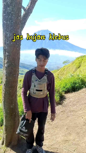 JAS HUJANRAINCOAT PRIA WANITA TERBAIK BY KLEBUS ANTI REMBES KUAT LENTUR BAHAN TEBAL