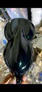 Cat Moonlight Black Special Effect Green PU