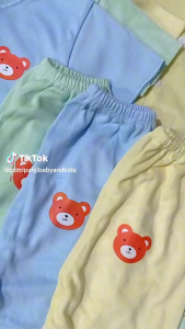 Paket Hemat Baju Celana Bayi Baru Lahir 18pcs Seri Pastel