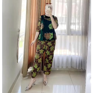 NYRABG013 l SETELAN BATIK LD 100cm CETAK PREMIUM BUNGA NEW ARRIVAL BISA PILIH WARNA