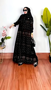 Gamis Rayon Motif Hijab: Pilihan Terbaik untuk Anda