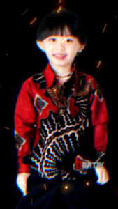 Batik Ayah & Anak Laki-Laki Lengan Panjang Motif Kelabang