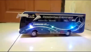 MINIATUR MOBIL BUS AKAP BASURI TELOLET