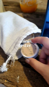 เทียนหอม ขนาดทดลอง / ตลับอลู /ขนาด 15g.