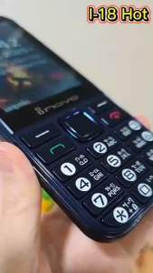 มือถือปุ่มกด รุ่นใหม่ inovo i18 จอใหญ่มาก3.9นิ้วเสียงดัง