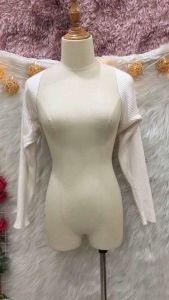 (A35)Áo khoác Len Croptop 2 hand- Size S M