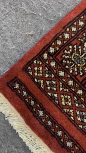 Luxurious Red Russian Bukhara – Handmade Wool Rug | Fine Soft Pile | Sizes: 5x3 6x4 5x8 6x9 ft | Premium Australian & NZ Wool | Made in Pakistan
