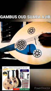 Gitar Gambus Oud Elektrik Pengiriman Standard Packing Kayu