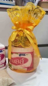 ชุดตักบาตร ของ4อย่าง สังฆทานชุดเล็กใช้สำหรับทำบุญในโอกาสต่างๆ