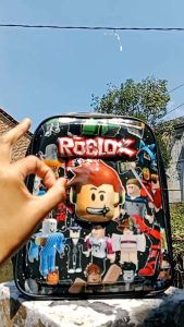 TAS ANAK RANSEL SEKOLAH TK 3D BERLED USIA 3-6 TAHUN