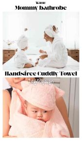 MINENE Handsfree Cuddly Towel Size: 115x85cm ผ้าขนหนูเด็กหมวกสัตว์หนานุ่ม สําหรับแรกเกิดถึงเด็กโต