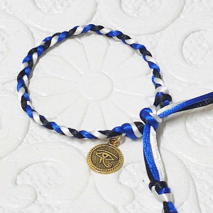 Daily Energy Shield Evil Eye Braided Charm Bracelet Blessings & Luck