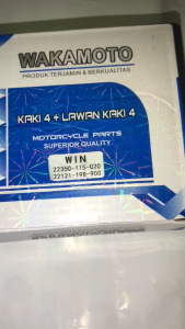 KAKI 4 + LAWAN KAKI 4 MOTOR WIN MERK WAKAMOTO KUALITAS TERJAMIN