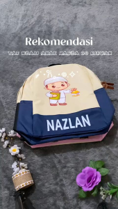Tas Ransel Islami Anak-Anak TK & SD: Pilihan Tas Mengaji dan Custom Nama