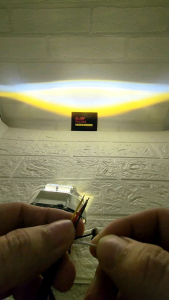 Lampu Daymaker Biled 2Lensa 25 Inch Ring Putih Devil Ungu - Daymaker Biled 2Lensa