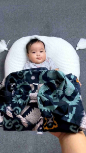 Dress Batik Anak Perempuan Size S M (Usia 6 Bulan sampai 4 Tahun)