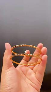 Gelang Tangan Wanita Keroncong Dewasa Isi 2 Pcs CXB573