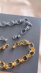 Gelang Xuping Rantai Kait-Kait Bulat Ulir CXB576