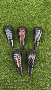 Carbon Fiber Gear Shift Knobs TRD CARBON GR SPORT CARBON fit TOYOTA FORTUNER HILUX INNOVA COROLLA CROSS ALTIS VIOS RAV4 TAMARAW LAND CRUISER PRADO WIGO RAIZE RUSH