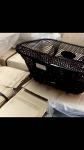 ตะแกรงหน้า มอเตอร์ไซค์ (แถมฟรีน๊อค) Wave125R ตะกร้าหน้า 125S Wave125I Wave100S 2005 อย่างดี 3AAA พร้อมส่ง