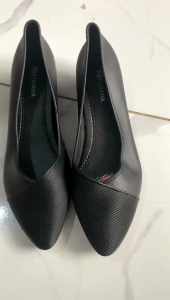Fuhaha 710 - Sepatu karet Kerja HEELS Karet Wanita Hak 3 cm Size 36 - 40