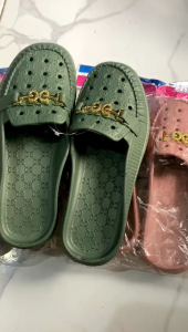 IR-313M Sepatu Sandal Karet Wanita / Sandal Baim Selop Wanita Merek Irsoe Ukuran 36-40