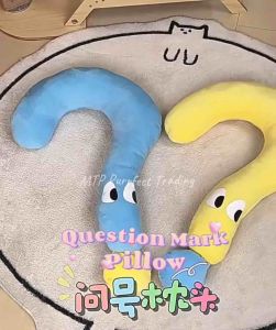 Pet Pillow Big Size Soft Comfy for Dog & Cat Sleep Cushion 问号宠物枕头柔软舒适安稳入睡狗狗猫咪靠垫