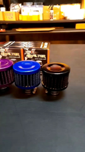 🚩10.10(อะไหล่แต่งรถ)​ กรอง จิ๋ว กรองไอน้ำมัน กรองฝาครอบวาล์ว ขนาดรูข้อต่อ12 มม. สินค้าในไทย​ ส่งเร็วมาก พร้อมส่ง ไส้กรองอากาศ กรองอากาศ