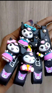 Sahabat Shopping - Gantungan Kunci Strap Kurommi Black