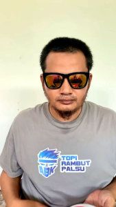 Udeng & Ikat Rambut Palsu Merah Putih: Aksesoris Rambut Palsu