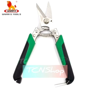 WYNNS กรรไกรอเนกประสงค์ 8 นิ้ว รุ่น W838 สำหรับตัดซีลาย เหล็กแผ่นบาง สังกะสีบาง ของแท้