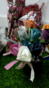 Koreastyle Bunga Telur Perkhawinan / 50 Pcs Per Pkt Bunga Telur Perkhawinan /Bunga Hiasan Pelamin Perkhawinan Hantaran Decoration Gift /Bunga Murah #Murah #Lelong Lelong #Lelong# Offer #Offer.