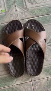 DÉP NAM QUAI CHÉO DA BÒ THẬT