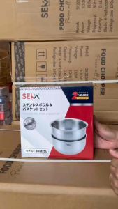 Bộ Rổ Inox Seka SKM25L Dung Tích 25LítKích Thước 21cmKèm 1 Rổ 1 Chậu Inox Cao Cấp