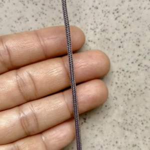 10 mét - Dây Dù oval 2mm ko lõi mịn tay dùng làm macrame vòng tay handmade trang trí