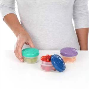 Sistema To Go 3-Pieces 130ml Mini Bites Container MADE IN NEW ZEALAND