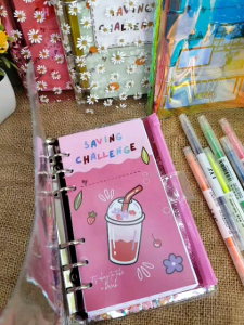 BINDER A6 TABUNGAN / BINDER MENABUNG / BINDER SET MENABUNG LENGKAP DENGAN ISI / BINDER SAVING CHALLENGE / BINDER DAISY