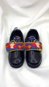 รุ่น 41A25 รองเท้านักเรียน รองเท้าพละ เด็กผู้ชาย ADDA แอ็ดด้า ลาย Superman มีไฟกะพริบ รองเท้าอนุบาล ไซส์ 26-33