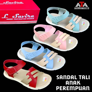 PROMO...LT10 SANDAL TALI ANAK PEREMPUAN TRENDY TERBARU KEKINIAN TERKECE MURAH DAN BERKUALITAS
