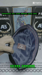 Peci Al Balad Tinggi 8 9 10 11 12 Al Balad Milenial Songkok kopiah hitam