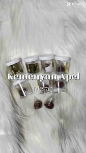 12 Toples Kemenyan Apel Merah Bukhur Menyan Arab Wangi isi 1 Per Toples