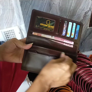 Dompet kulit pria wanita tempat HP
