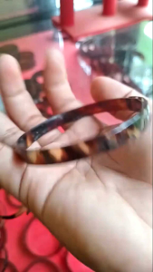 Gelang sisik kulit pendok natural minimalis