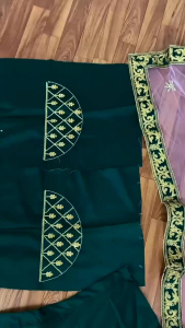 [PRE-ORDER] Semistitched Embroidered Lengha ( Delivery 10 Days )