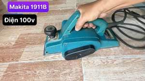 Máy bào gỗ Makita - hàng bãi Nhật dùng điện 100-110Volt lưỡi 110mm