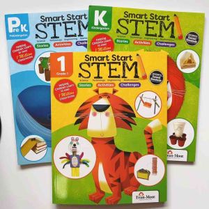 Evan-Moor Smart Start STEM PreK/GK/Grade1 Workbook Ages 3-6