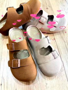 AROMA POLO Ladies Comfort Half Cover Sandal (AP26-130) Col: (CAM/API) Size:(36-41)