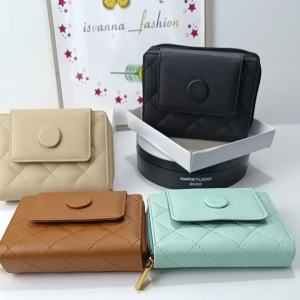 isvanna [GROSIR DOMPET] Viola dompet lipat wanita kualitas premium sesuai gambar.